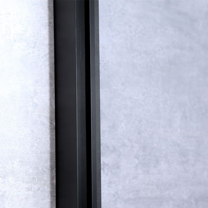 Sprchový kout EAGO AWT LBR0906-B černý 90×90 pravé provedení