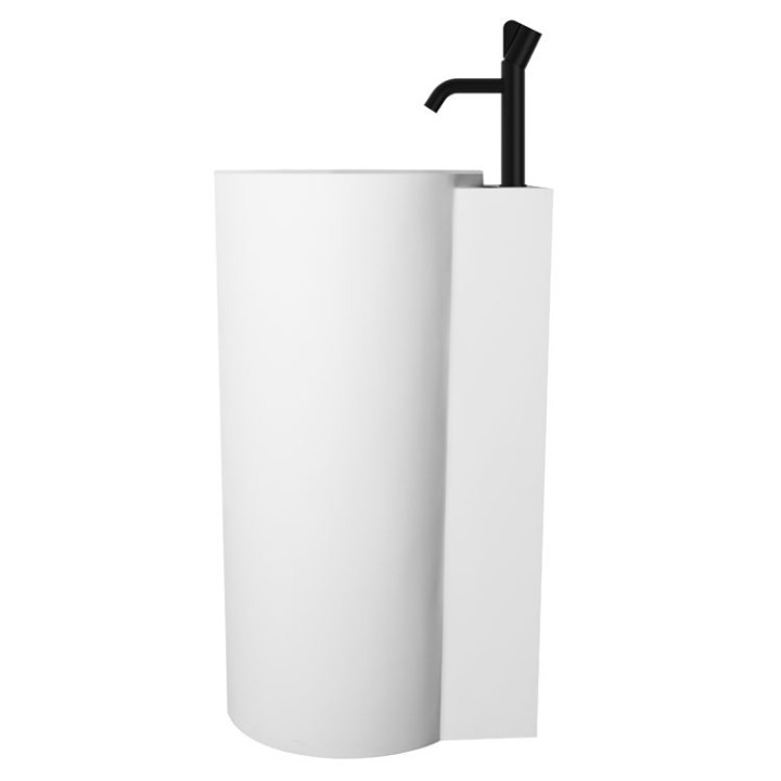Volně stojící umyvadlo StoneArt LZ550 bílé 42×54 lesklé