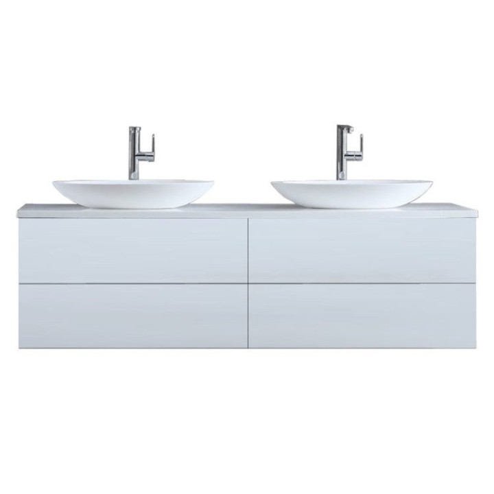Koupelnová skříňka StoneArt Brugge BU-1601pro-3 bílá 160×50
