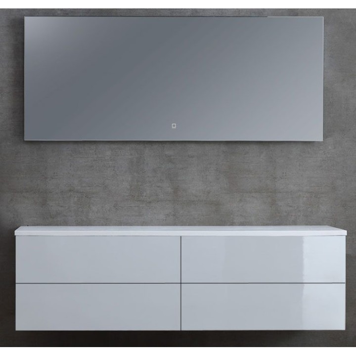 Koupelnový nábytek – set StoneArt Brugge BU-1601pro bílý 160×50
