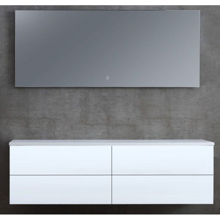 Koupelnový nábytek – set StoneArt Brugge BU-1601pro bílý 160×50