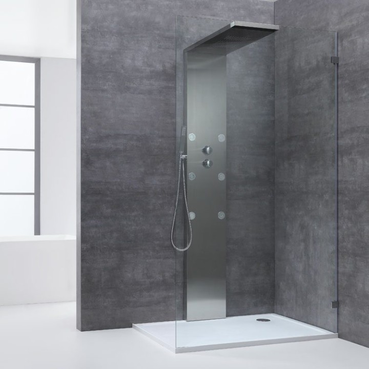 Walk-in sprchová zástěna EAGO AWT LW0900 90×210