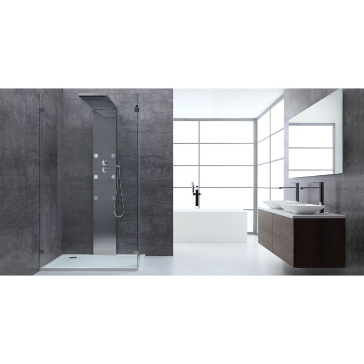 Walk-in sprchová zástěna EAGO AWT LY0901 90×210